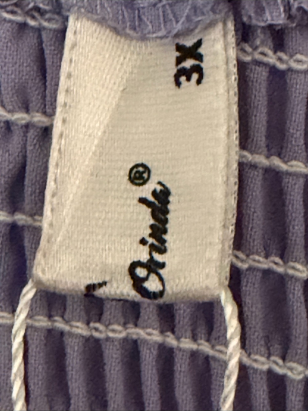 Lilac Tie-Front Sundress for Women - Picture 4 of 5